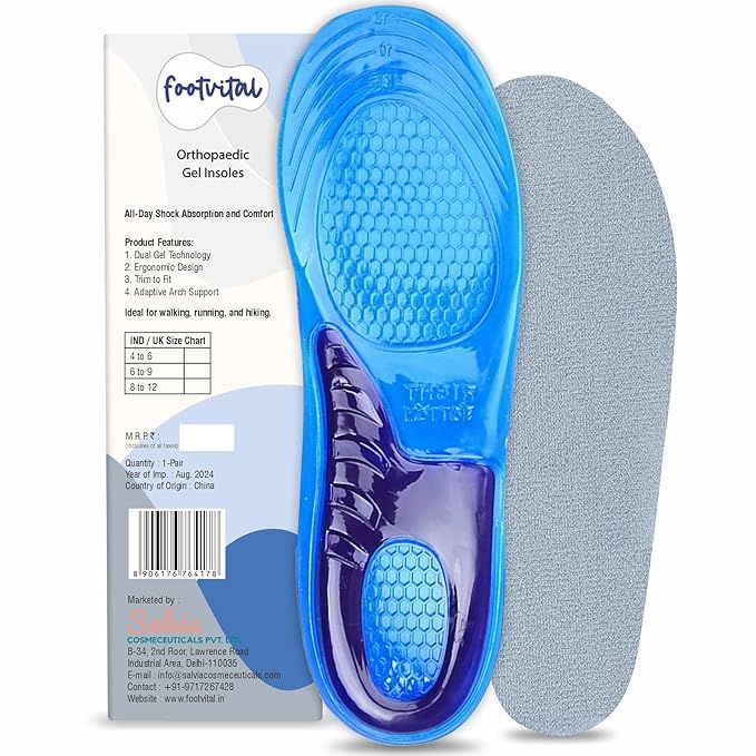 Shoprythm foot Vital Footvital Orthopedic Gel Insoles Shoprythm foot Vital Footvital Orthopedic Gel Insoles